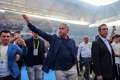 Mourinho has signed a two-year contract with Fenerbahce